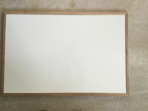 Board complete with grid