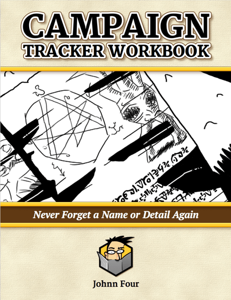 RPG Campaign Tracker Workbook Cover