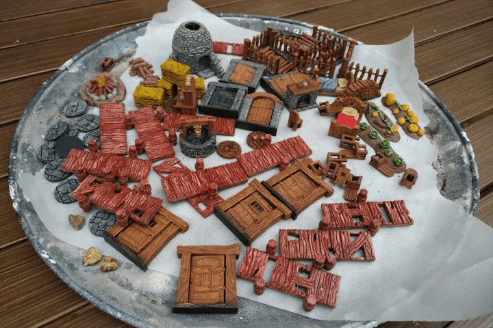 Photo of RPT GM CoryG's DIY D&D terrain