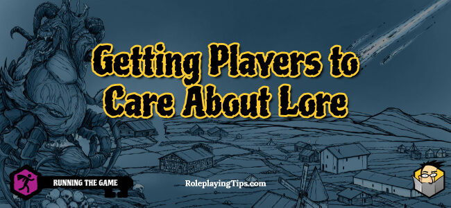 Getting Players to Care About Lore